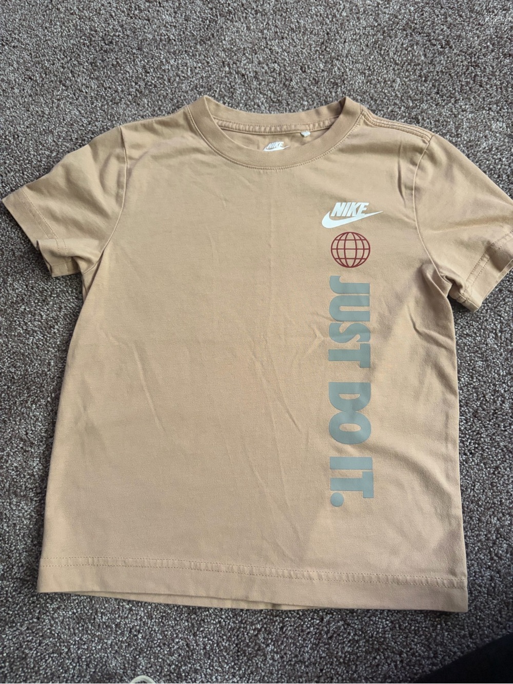Nike Tan Crewneck Sweatshirt for Boys